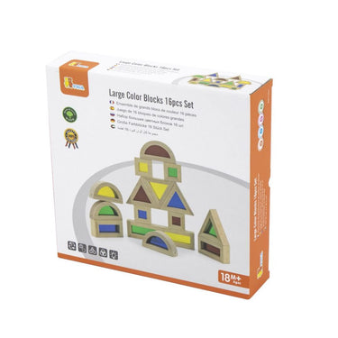 Large Color Blocks 16pcs Set